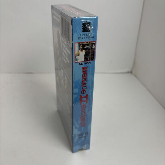 New Menace II to 2 Society VHS Tape Sealed 1993 Larenz Tate Watermarks - Picture 5 of 6